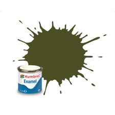 Humbrol 155 Olive Drab Matte - 14ml Enamel Paint