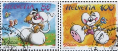 Diddl special stamps 100 - diddl, 85+100