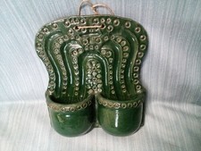 "Rare" Ancien Porte Couverts En Céramique De La Chaux de Fonds Suisse