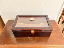 Ancien boite cave cigare - cave,