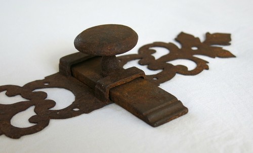 Targette ancienne verrou - targette,