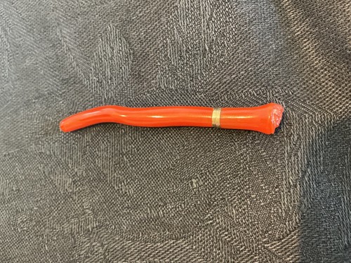 Etui aiguilles corail rouge - etui,