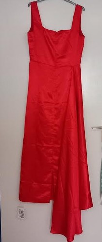 Robe longue rouge pour