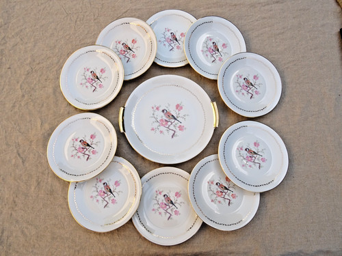 Service dessert porcelaine - service, à