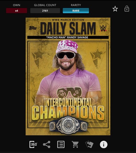 Digital topps wwe slam - topps,