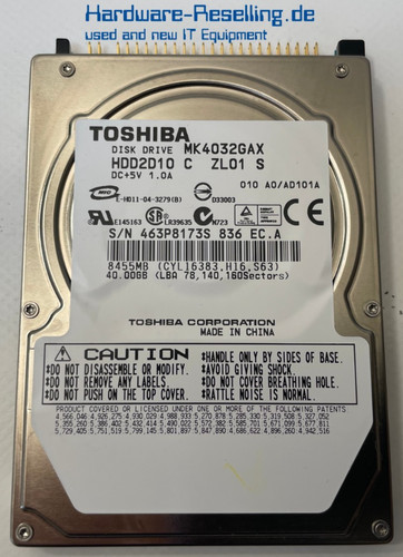 Toshiba ide 5 - toshiba, disque