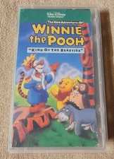 New Adventures Winnie the Pooh 7 King of the Beasties VHS Video Tape Disney
