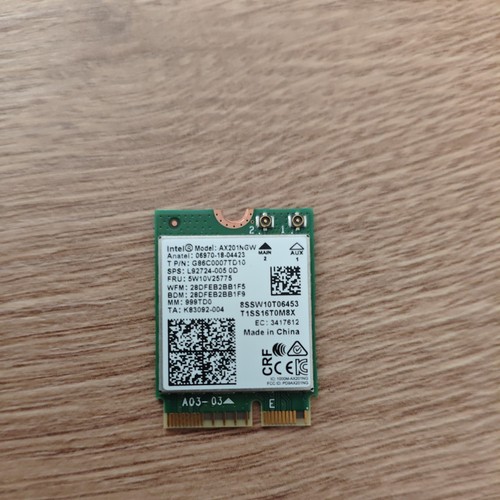 Carte wifi intel ax201ngw - wifi,