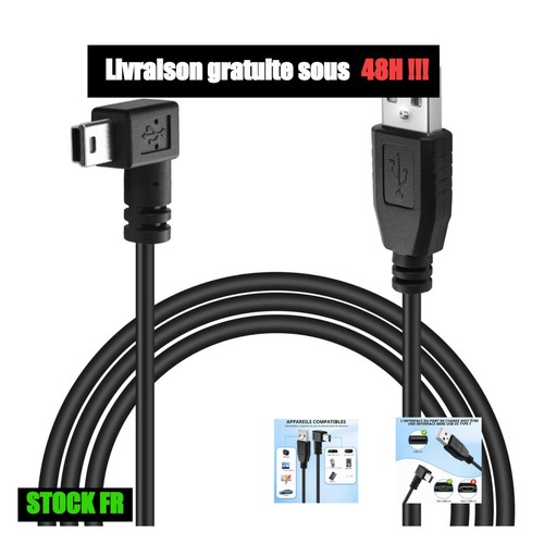 Câble usb mini - mini, garmin