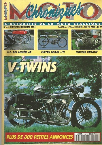 Chroniques moto v twins - moto, n°64