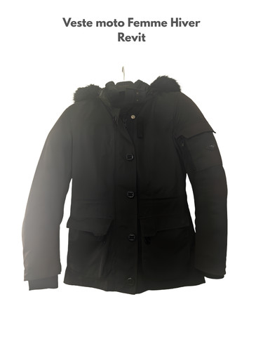 Parka avec protection moto