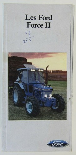 Brochure tractor ford - brochure,