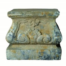 Socle pierre reconstituée