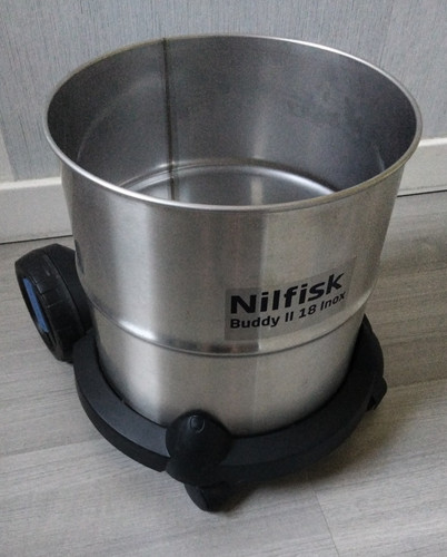 Cuve inox roues - , aspirateur