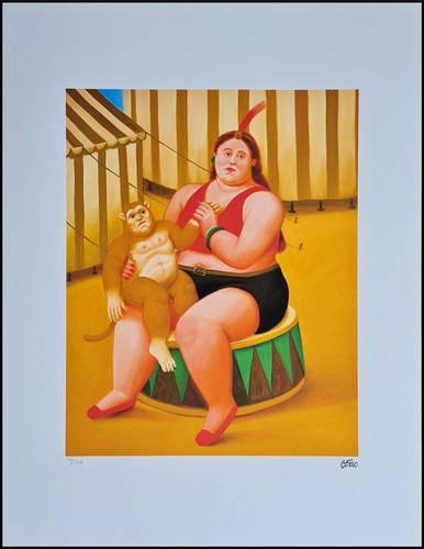 Fernando botero femme assise - *,
