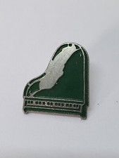 Vintage Pin's Advertising Collector Pins Green Grand Piano CH120