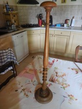 Ancien grand porte chapeau en buis tres elegant 68 cm bois tourne