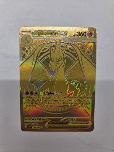 Carte pokémon méga dracaufeu - carte,