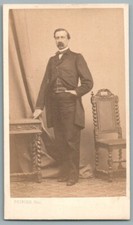 CDV 1870 Homme en pose note