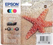 Epson 603 Multipack Cartouches d'Encre - Noir, Magenta, Cyan, Jaune