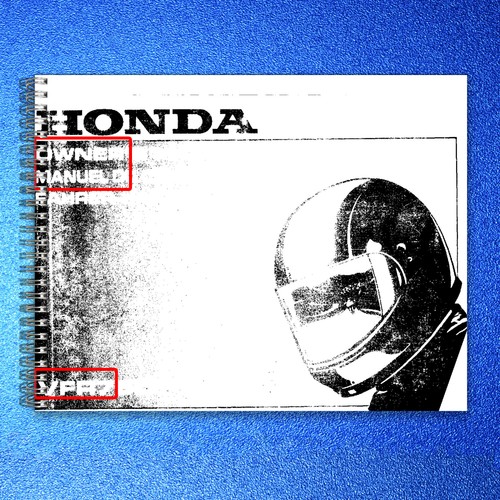 Honda vfr750f owners manual - vfr750f,