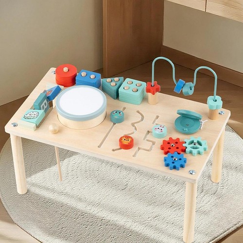 Table activités bois - table,