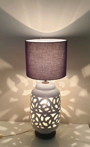 Lampe table double feux - de,