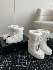 Moon Boot Women's Moon Boot Inner Elevating Non-slip Warm Snow Boots