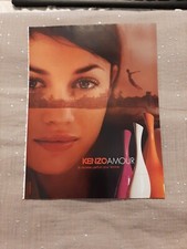 Perfume Paper Advertising. 2006 Ad Kenzo Amour Perfume