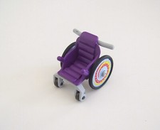 PLAYMOBIL (Y12113) HOSPITAL - Purple Child Wheelchair 6663