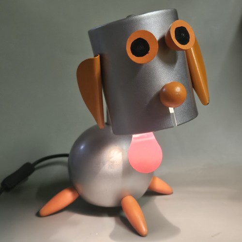 Lampe chien robot - "chien, futuriste