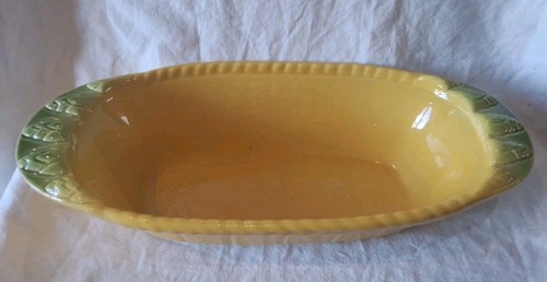 Grand plat ancien faïence - plat, en