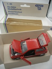 1/43rd SCHABAK 1085 FORD FIESTA XR-2i red red car