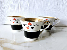 ♥️🌟 3 TASSES CMIELOW en porcelaine - Fabriquées en Pologne ♦️🌟