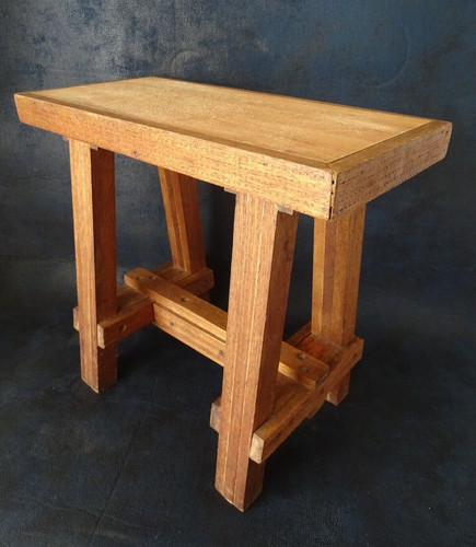 Tabouret atelier chevet bois - atelier,