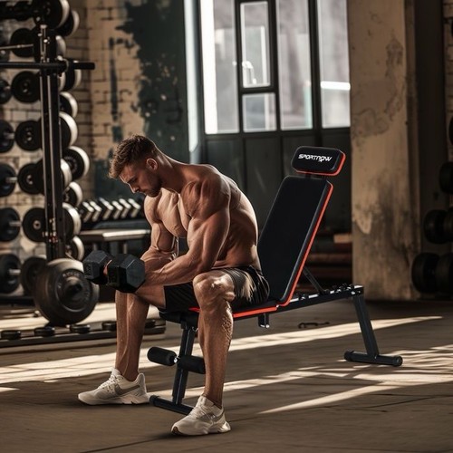 Banc musculation réglable - de,