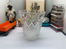 ANCIEN SEAU A GLACE EN CRISTAL