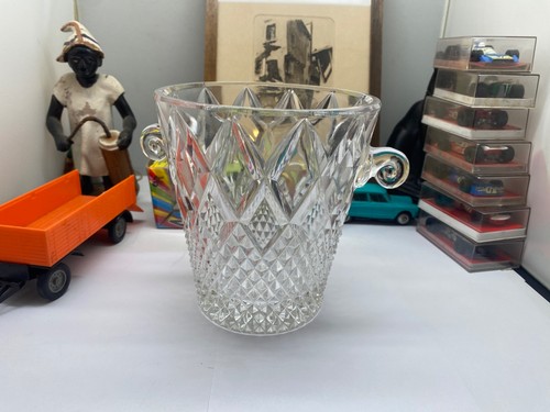 Ancien seau glace cristal - ancien,