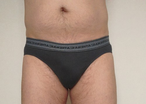 Slip homme gris foncé athena - foncé,