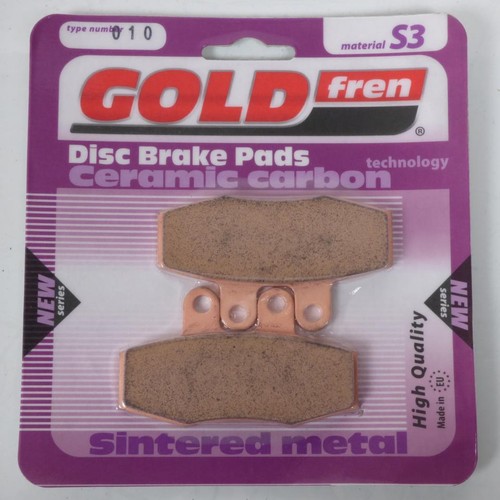 Plaquette frein gold - de,
