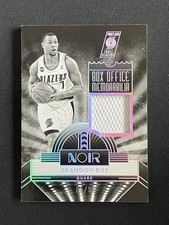 Brandon Roy 2023-24 Panini Noir Box Office Memorabilia 83/99 RC #BOM-ROY