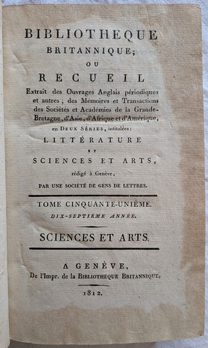 Bibliothèque britannique