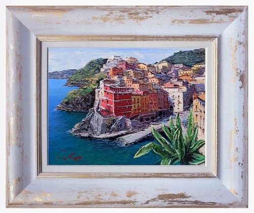 Cinque terre painting - cinque,