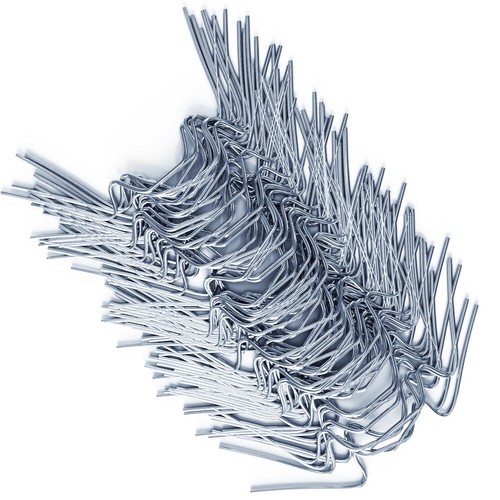 Clips vitrage 95mm - clips,