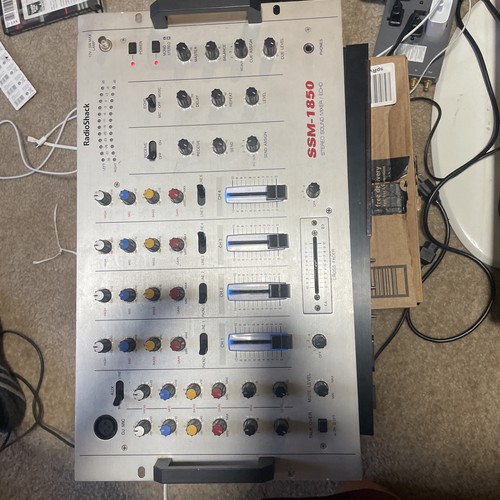 Radioshack stereo sound mixer - radioshack,