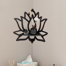 Étagère d'angle flottante en