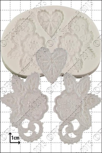 Silicone dentelle moule esme - silicone,