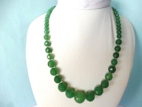 Collier jade vert - collier,