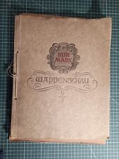 BS08 ALBUM German Chromos circa 1933 coats of arms patches 658 images present