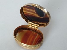 ANCIENNE BOÎTE XIXe AGATE